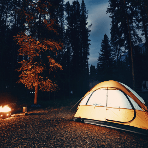 top camping places in himachal